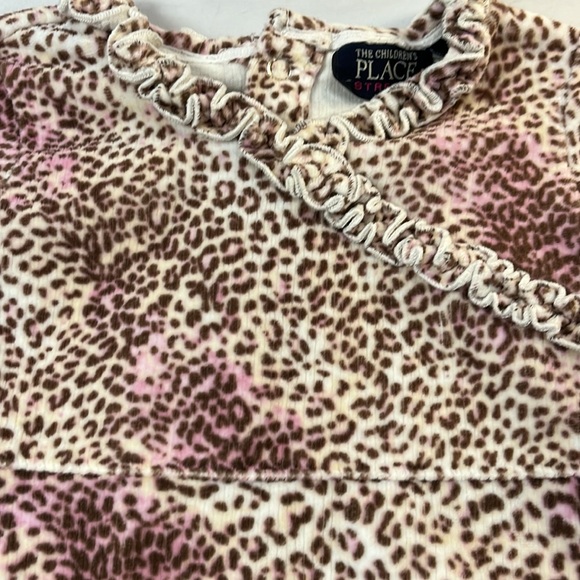 18M Leopard Print velvety dress - Picture 2 of 3